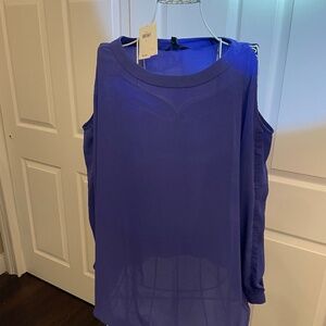 Sheer blouse